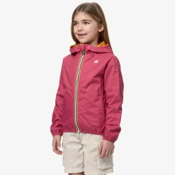 K-WAY P. Lily Plus.2 Reversible - Jackets - Short - Girl - Dk Pink-Orange Md Online