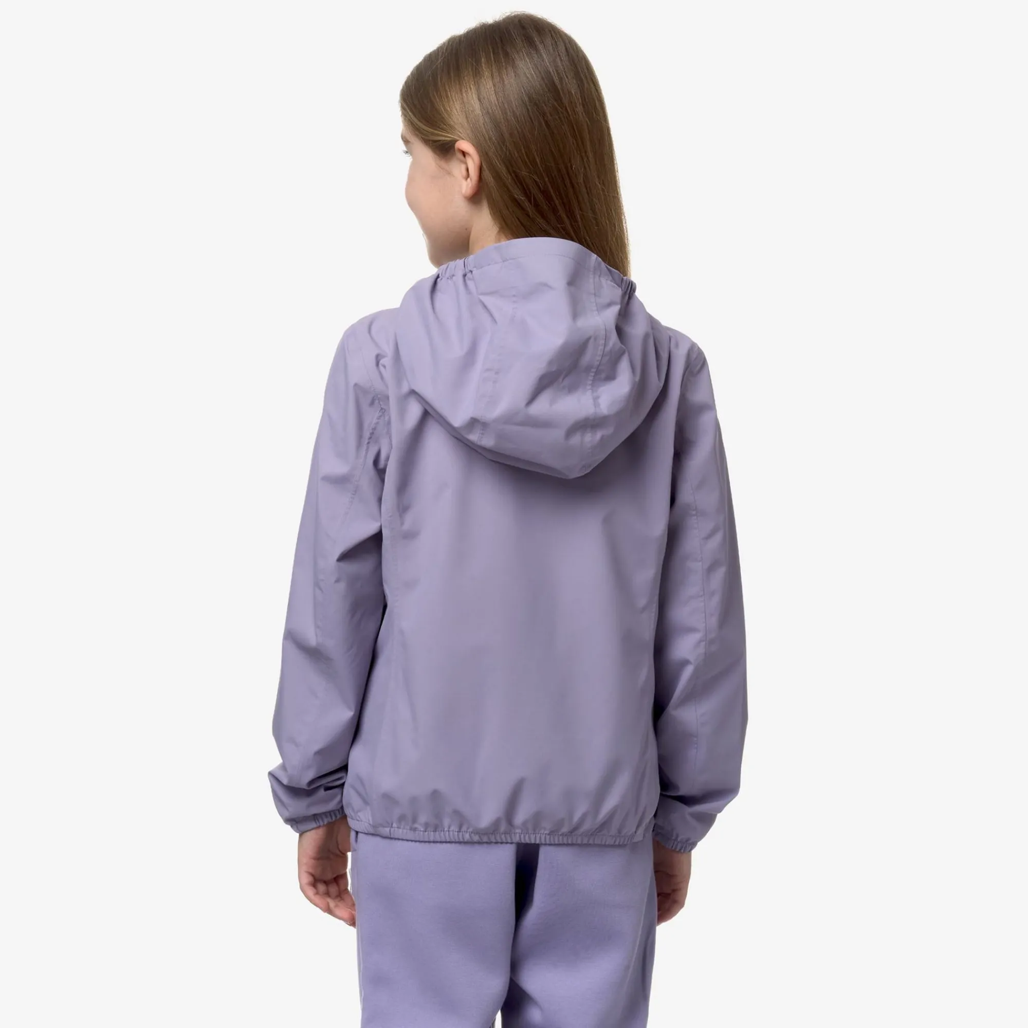 K-WAY P. Lily Stretch Dot - Jackets - Short - Girl - Violet Glicine Fashion