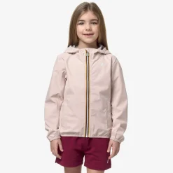 K-WAY P. Lily Stretch Dot - Jackets - Short - Girl - Pink Gardenia Store