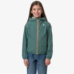 K-WAY P. Lily Stretch Poly Jersey - Jackets - Short - Girl - Green Palm Best
