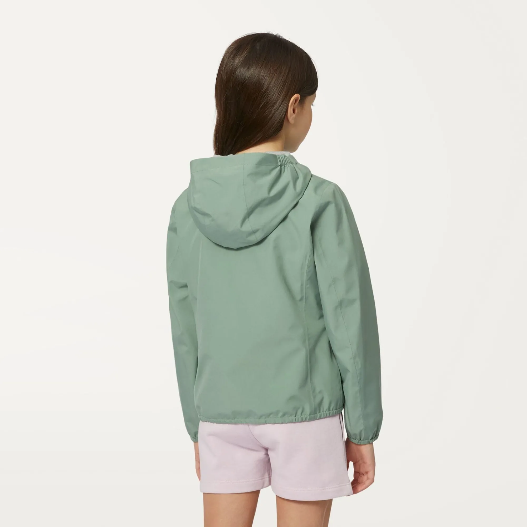 K-WAY P. Lily Stretch Poly Jersey - Jackets - Short - Girl - Green Fjord Clearance