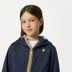 K-WAY P. Lily Stretch Poly Jersey - Jackets - Short - Girl - Blue Depth Store