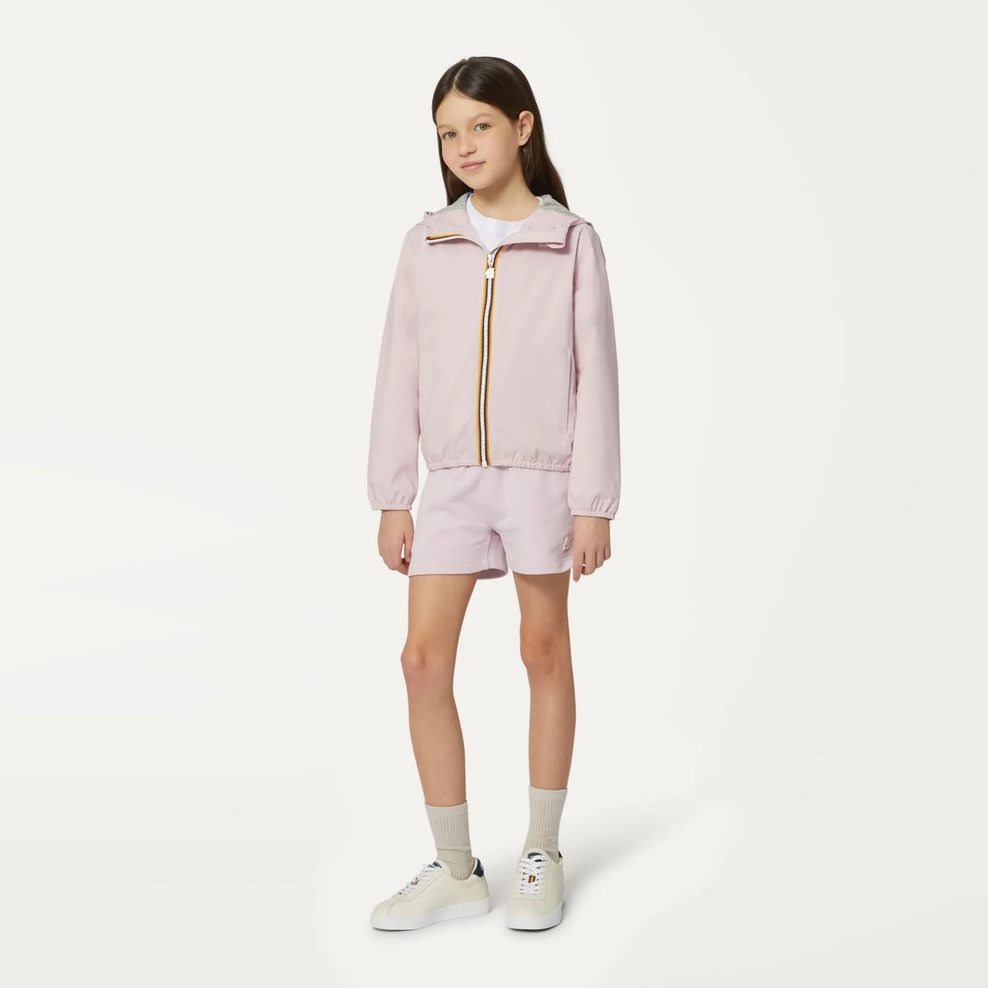 K-WAY P. Lily Stretch Poly Jersey - Jackets - Short - Girl - Pink Rose Outlet