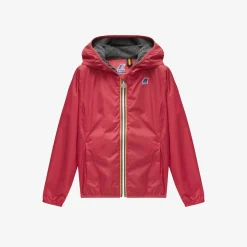 K-WAY P. Lily Stretch Poly Jersey - Jackets - Short - Girl - Red Berry Best