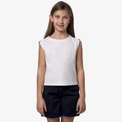 K-WAY P. Limmy - T-Shirtstop - Top - Girl - White Cheap