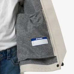 K-WAY P. Madlaine Bonded Jersey - Jackets - Short - Girl - Beige Lt Clearance