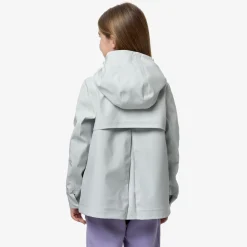 K-WAY P. Madlaine Bonded Jersey - Jackets - Short - Girl - Grey Sage Fashion
