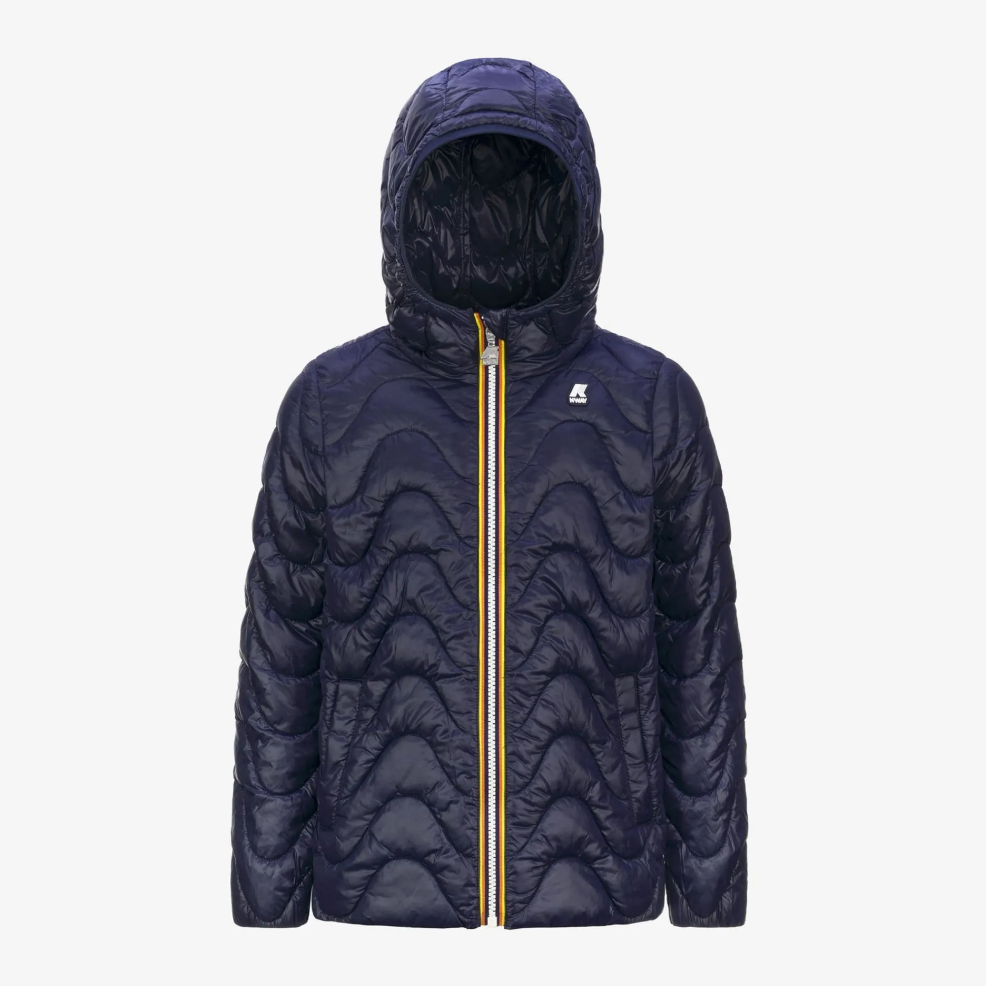 K-WAY P. Madlaine Quilted Warm - Jackets - Short - Girl - Blue Depth Flash Sale