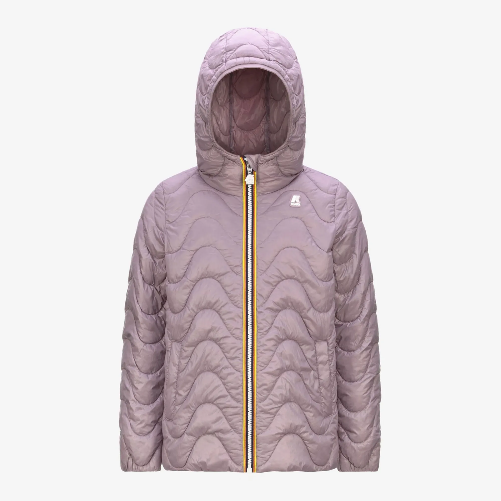 K-WAY P. Madlaine Quilted Warm - Jackets - Short - Girl - Violet Dusty Clearance