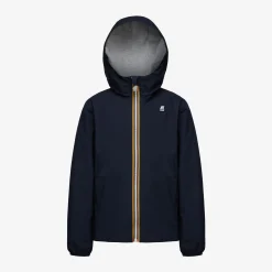 K-WAY P. Marguerite Stretch Poly Jersey - Jackets - Mid - Girl - Blue Depth Fashion