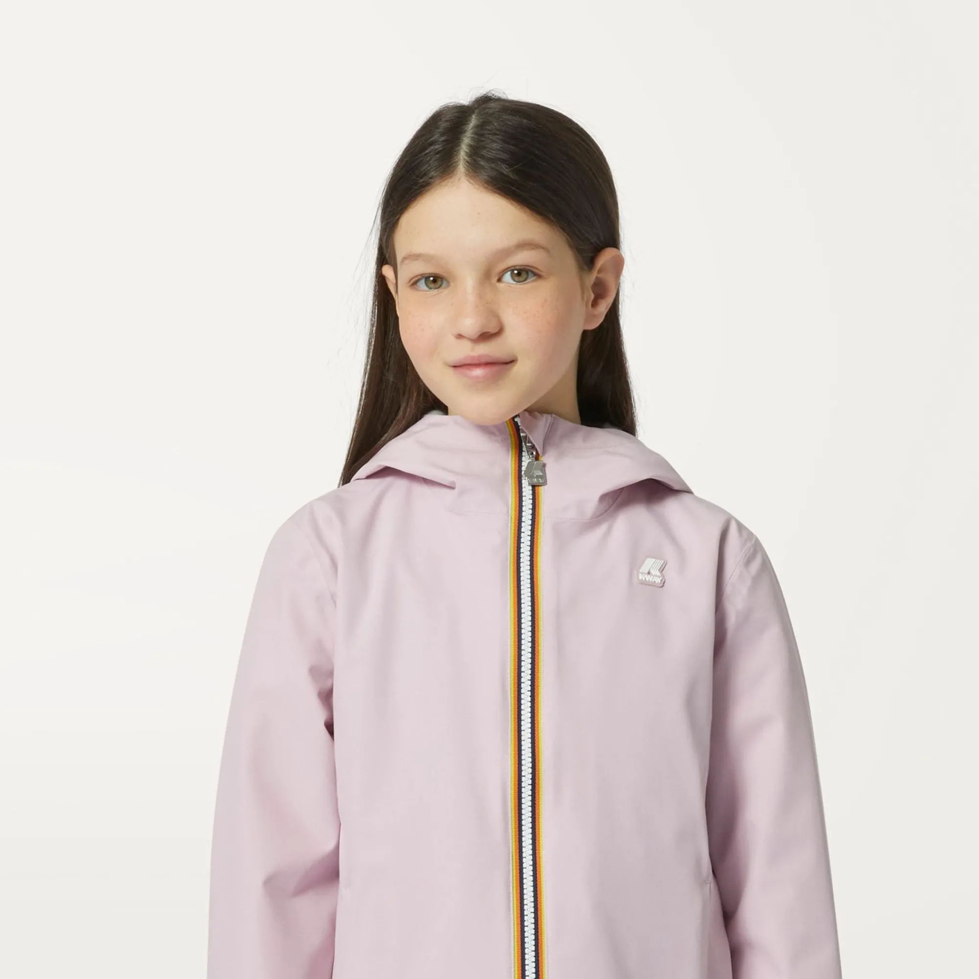 K-WAY P. Marguerite Stretch Poly Jersey - Jackets - Mid - Girl - Pink Rose Sale