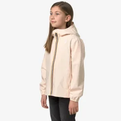 K-WAY P. Marguerite Stretch Poly Jersey - Jackets - Mid - Girl - Pink Gardenia Best