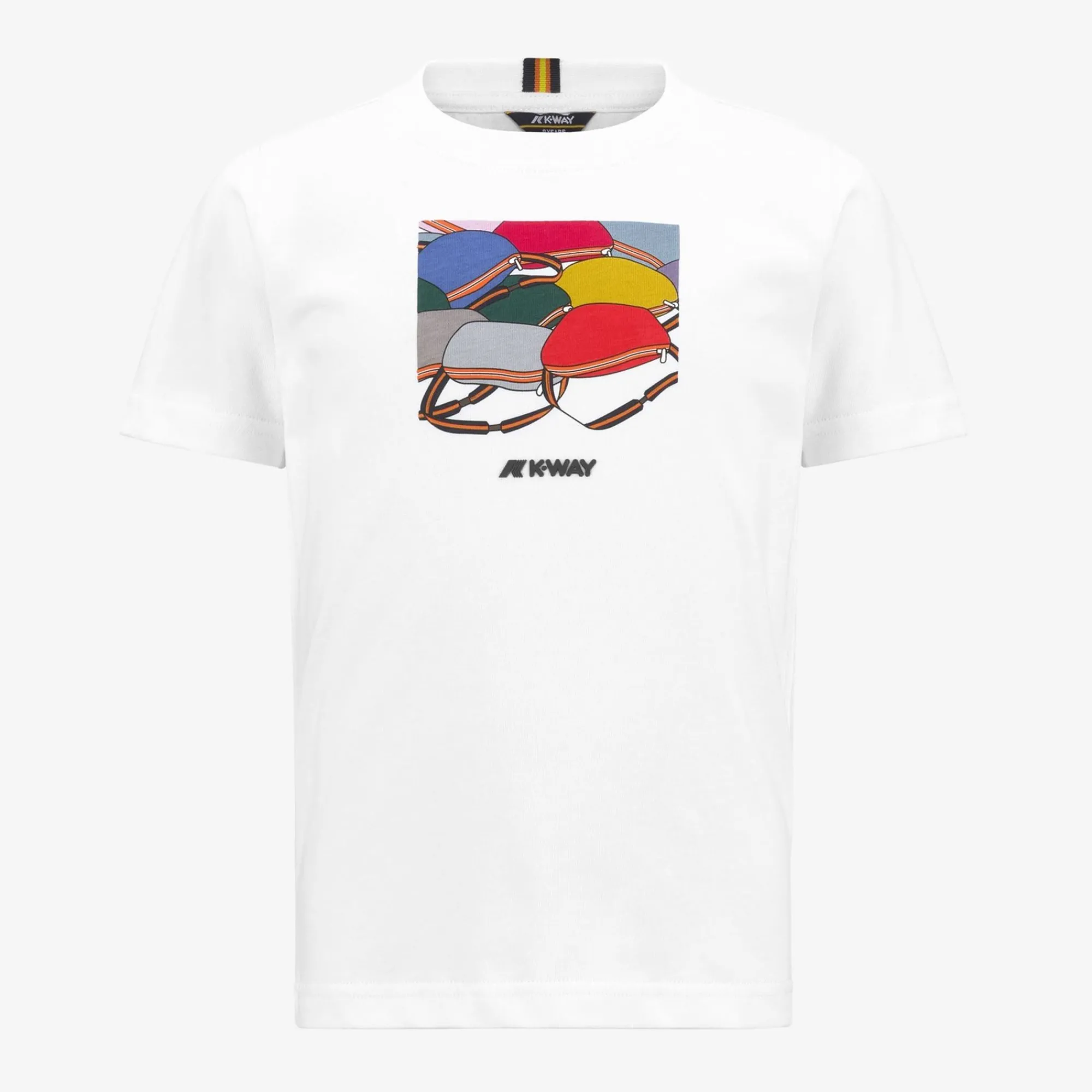 K-WAY P. Odom Heritage - T-Shirtstop - T-Shirt - Boy - White Best Sale