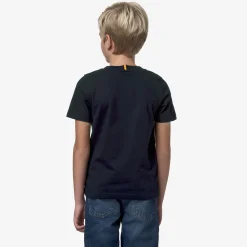 K-WAY P. Odom How To Pack - T-Shirtstop - T-Shirt - Boy - Blue Depth Shop