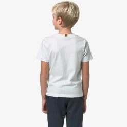 K-WAY P. Odom Let It Rain - T-Shirtstop - T-Shirt - Boy - White Cheap