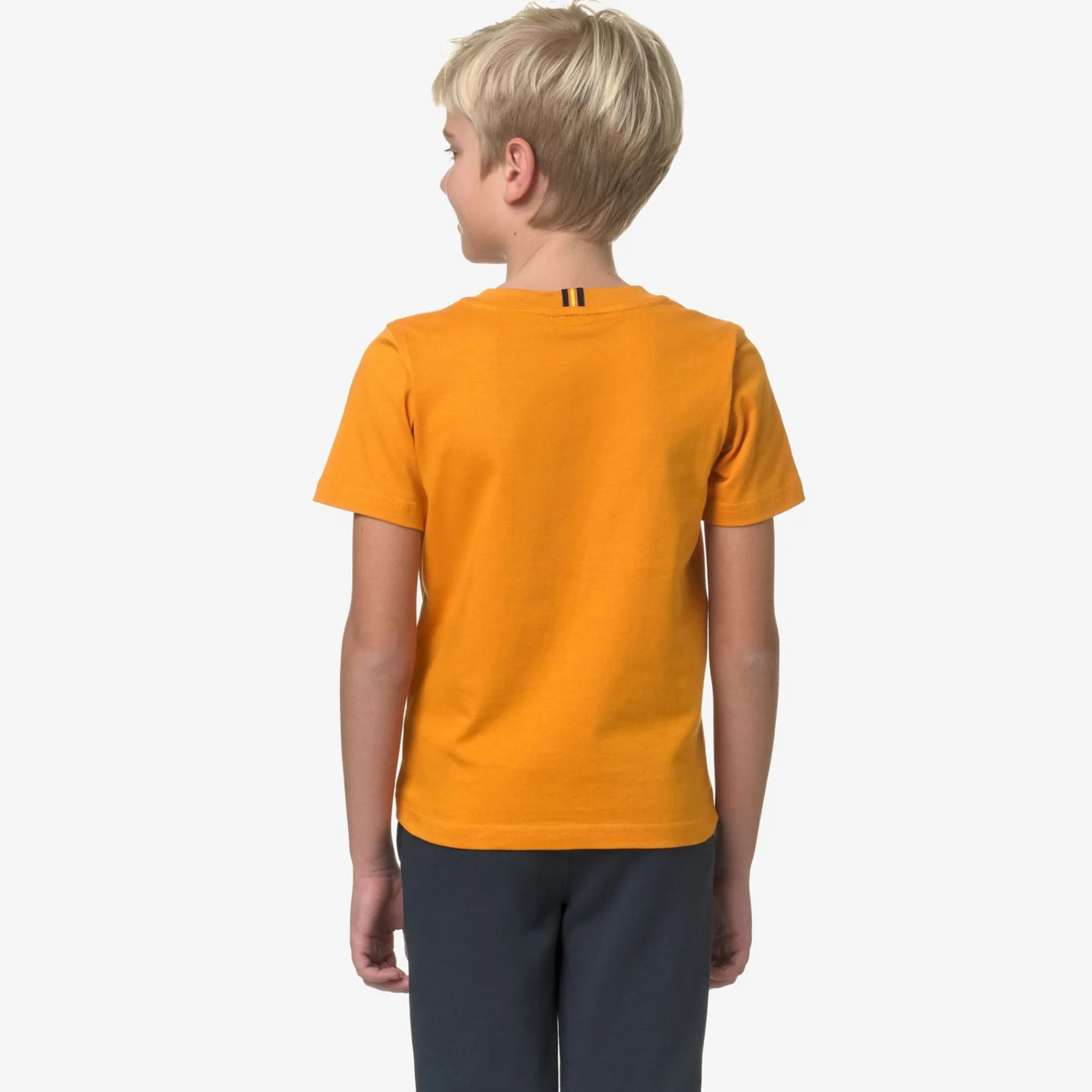 K-WAY P. Odom Let It Rain - T-Shirtstop - T-Shirt - Boy - Orange Md Online