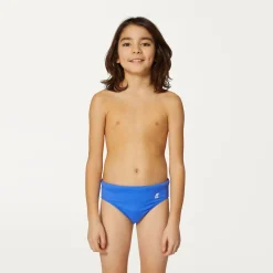 K-WAY P. Omer Olympic - Bathing Suits - Brief - Boy - Blue Ultramarine Discount
