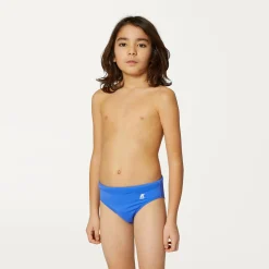 K-WAY P. Omer Olympic - Bathing Suits - Brief - Boy - Blue Ultramarine Discount