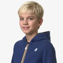 K-WAY P. Rainer Light Spacer - Fleece - Jacket - Boy - Blue Fiord Hot