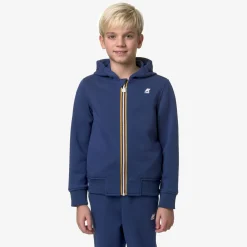 K-WAY P. Rainer Light Spacer - Fleece - Jacket - Boy - Blue Fiord Hot