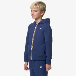 K-WAY P. Rainer Light Spacer - Fleece - Jacket - Boy - Blue Fiord Hot