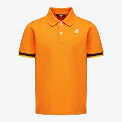 K-WAY P. Vincent - Polo Shirts - Polo - Boy - Orange Russet Sale