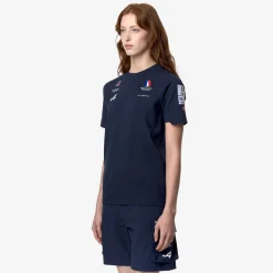 K-WAY Palulel Orient Express Team Ac - T-Shirtstop - T-Shirt - Unisex - Blue Dress Clearance