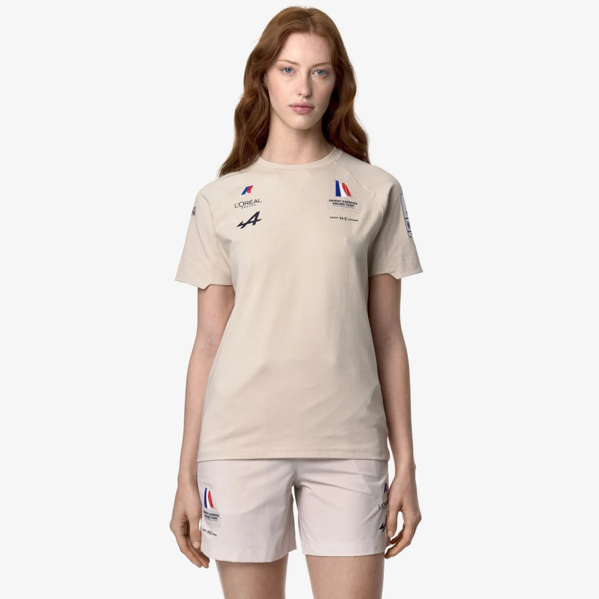 K-WAY Palulel Orient Express Team Ac - T-Shirtstop - T-Shirt - Unisex - Grey Vapor Hot