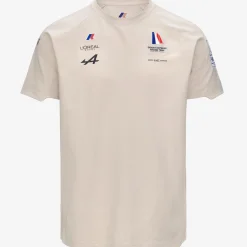 K-WAY Palulel Orient Express Team Ac - T-Shirtstop - T-Shirt - Unisex - Grey Vapor Cheap