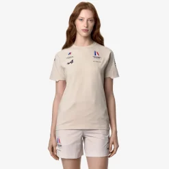 K-WAY Palulel Orient Express Team Ac - T-Shirtstop - T-Shirt - Unisex - Grey Vapor Cheap