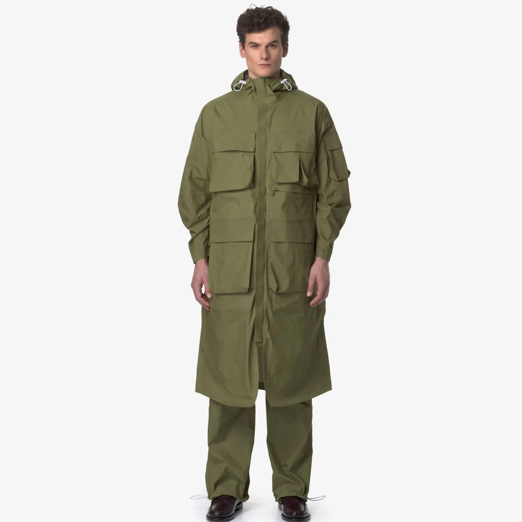 K-WAY Park-Shell - Jackets - Long - Unisex - Green Sphagnum Sale