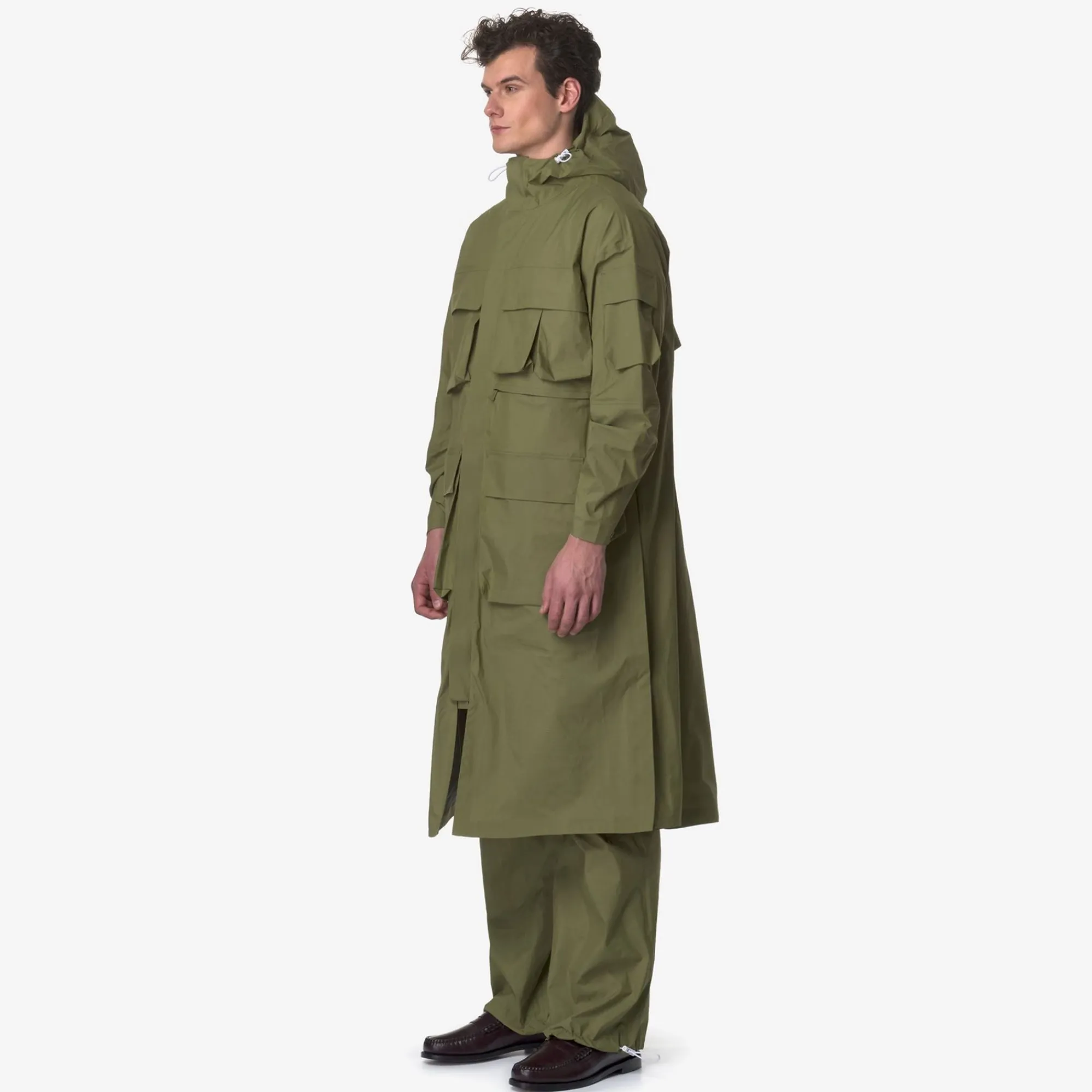 K-WAY Park-Shell - Jackets - Long - Unisex - Green Sphagnum Sale