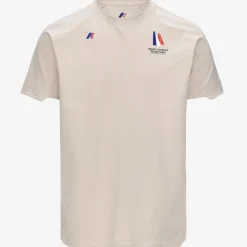 K-WAY Parot Orient Express Ac - T-Shirtstop - T-Shirt - Unisex - Grey Vapor Hot