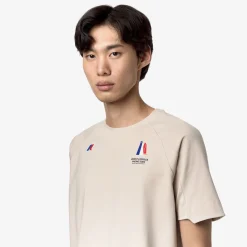 K-WAY Parot Orient Express Ac - T-Shirtstop - T-Shirt - Unisex - Grey Vapor Store