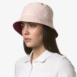 K-WAY Pascalle Plus Reversible - Headwear - Hat - Unisex - Pink Gardenia-Red Dk Outlet