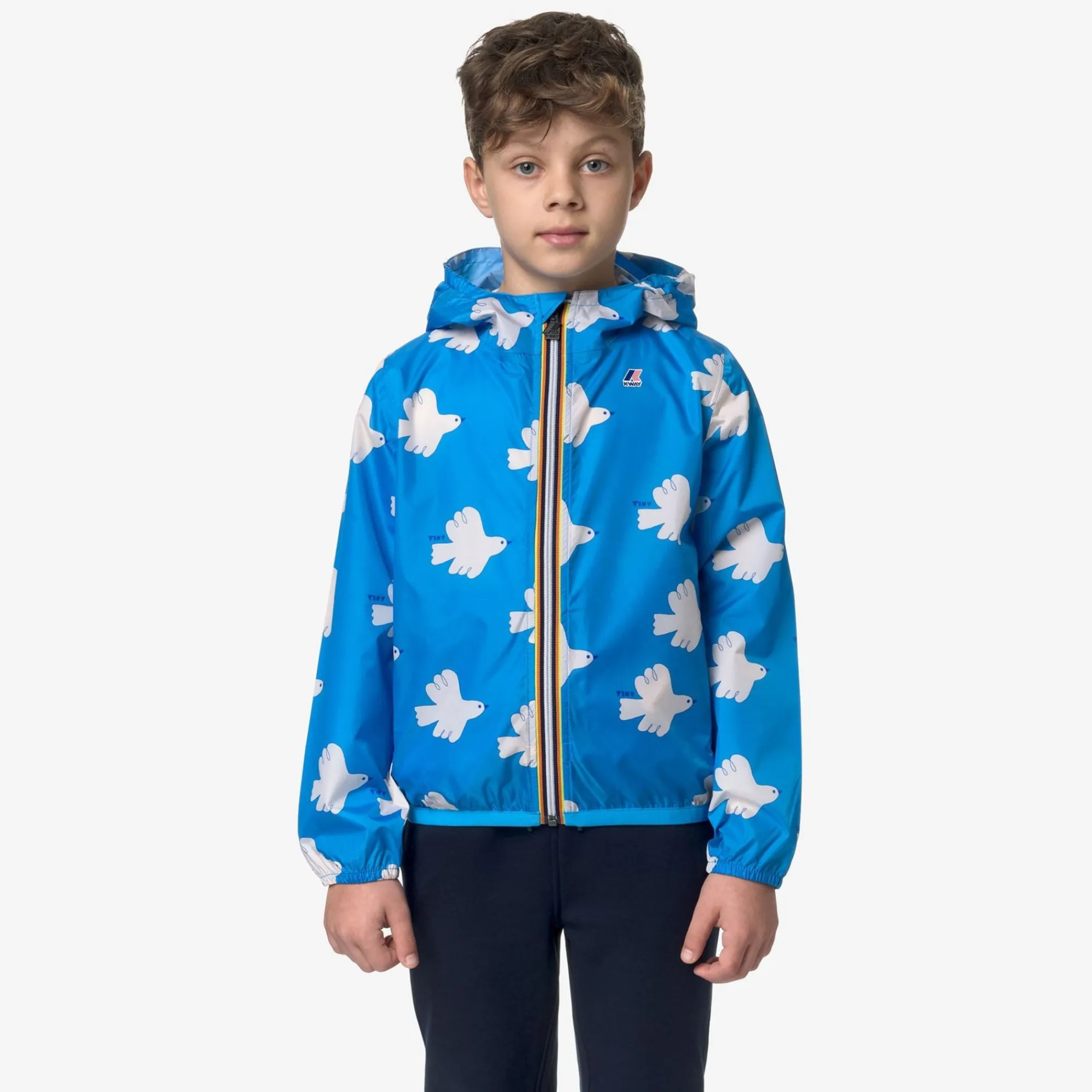 K-WAY P.Claude Tiny - Jackets - Mid - Kid Unisex - Tiny Peace New