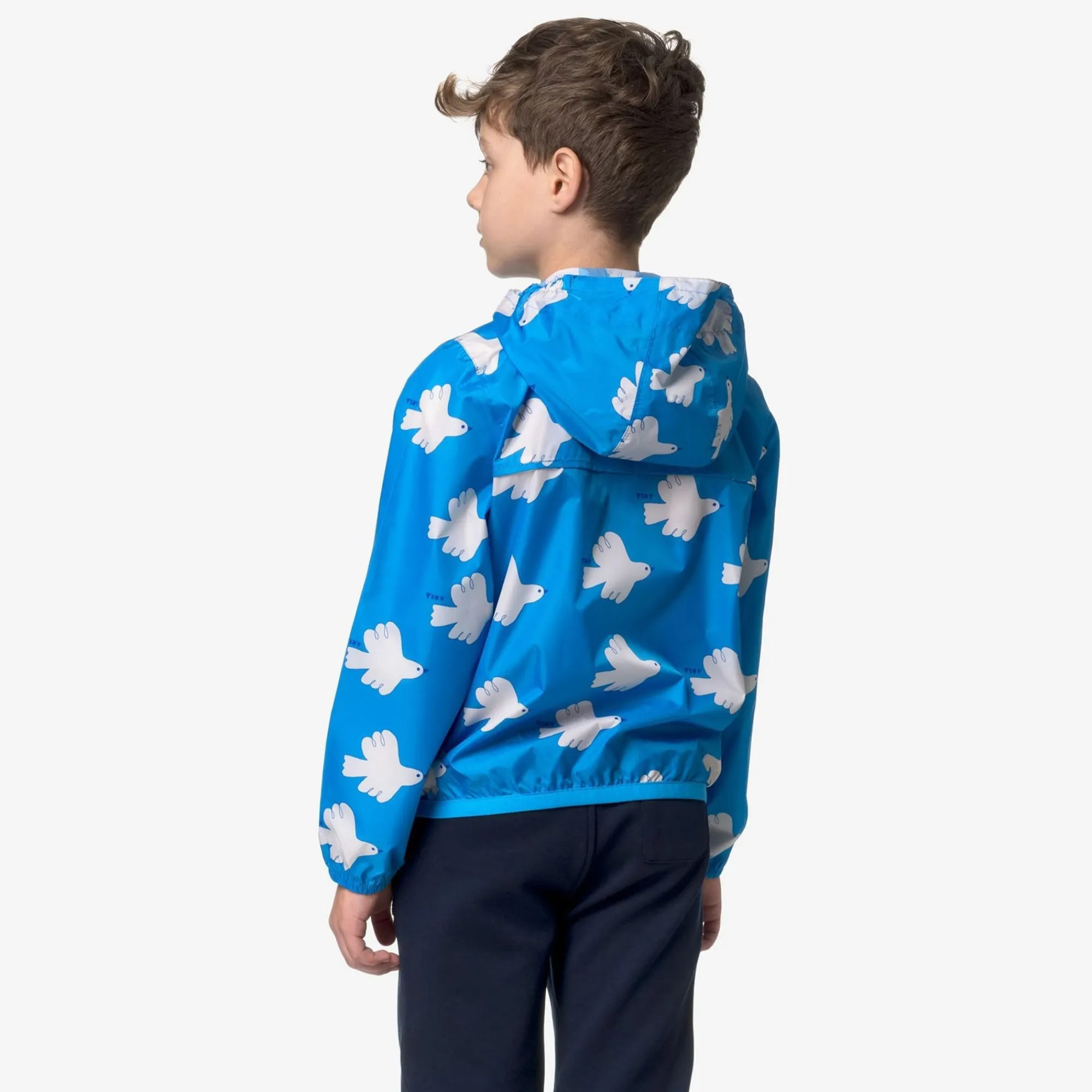 K-WAY P.Claude Tiny - Jackets - Mid - Kid Unisex - Tiny Peace New