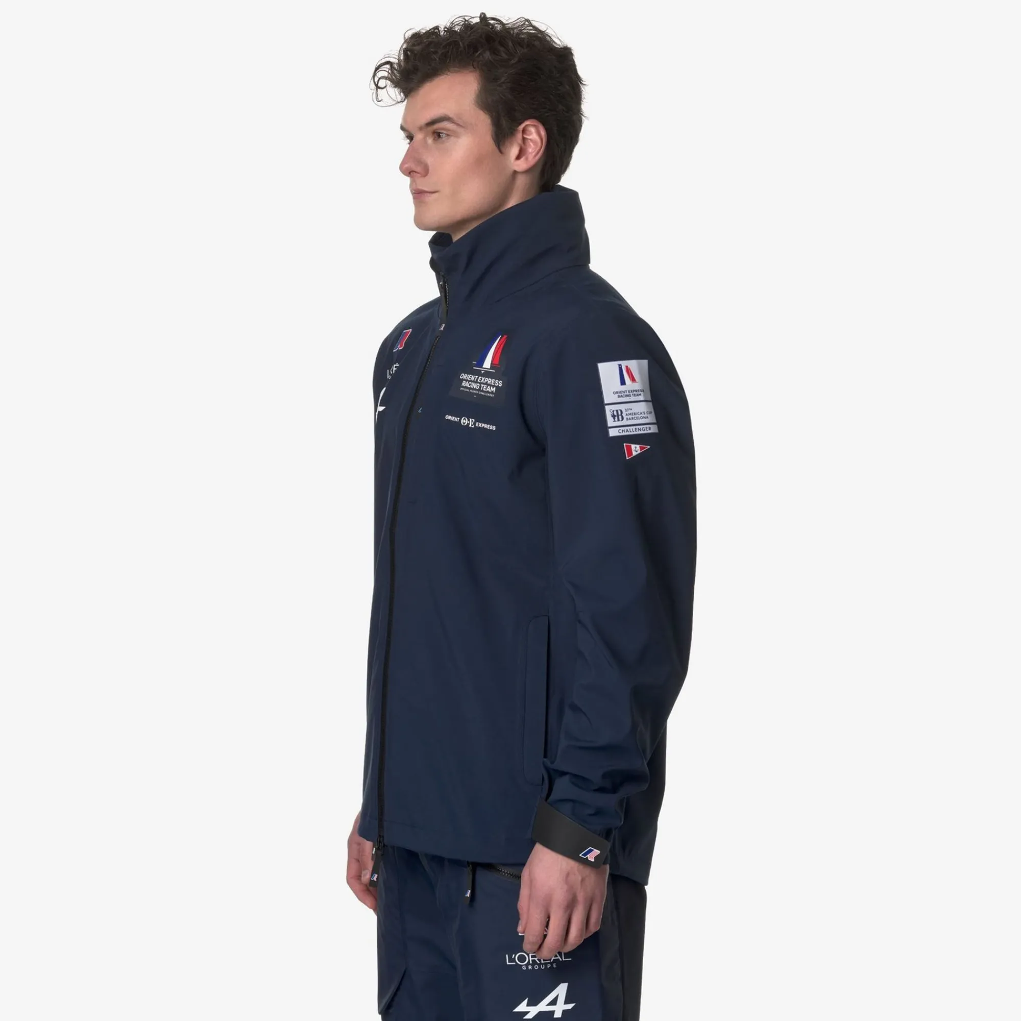 K-WAY Penthievre Orient Express Team Ac - Jackets - Mid - Unisex - Blue Dress Best