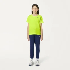 K-WAY P.Le Vrai Edouard Fluo - T-Shirtstop - T-Shirt - Kid Unisex - Yellow Soleil Best Sale