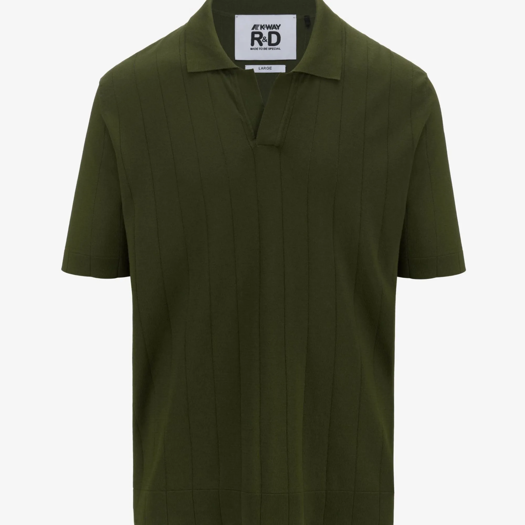 K-WAY Pleynel Knitted - Knitwear - Polo - Unisex - Green Sphagnum Flash Sale