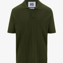 K-WAY Pleynel Knitted - Knitwear - Polo - Unisex - Green Sphagnum Shop