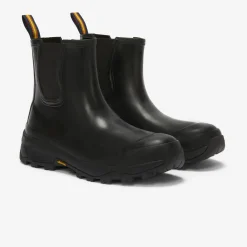 K-WAY Raimond - Rubber Boots - Mid Cut - Unisex - Black Pure Discount