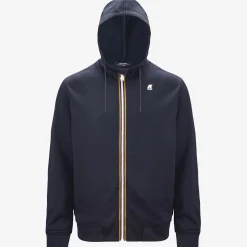 K-WAY Rainer Light Spacer - Fleece - Jacket - Man - Blue Depth Discount