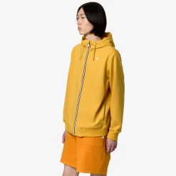 K-WAY Rainer Light Spacer - Fleece - Jacket - Man - Yellow Mimosa Fashion