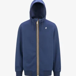 K-WAY Rainer Light Spacer - Fleece - Jacket - Man - Blue Fiord Fashion