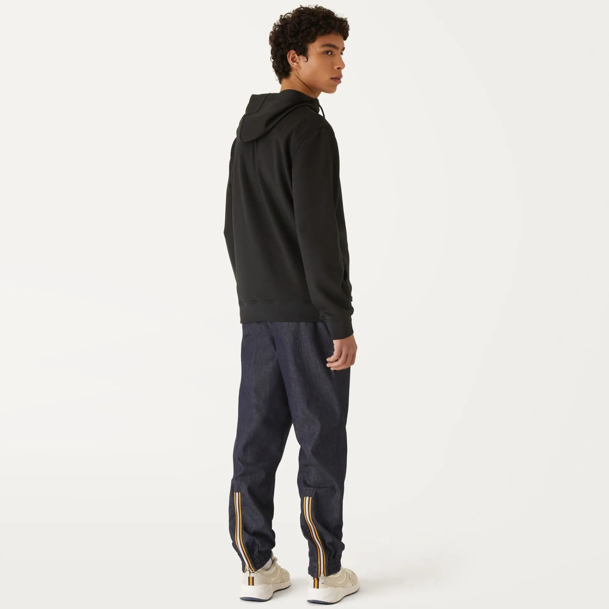 K-WAY Rainer Light Spacer - Fleece - Jacket - Man - Black Pure Clearance