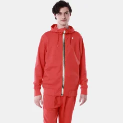 K-WAY Rainer Light Spacer - Fleece - Jacket - Man - Orange Shop