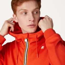 K-WAY Rainer Light Spacer - Fleece - Jacket - Man - Orange Shop