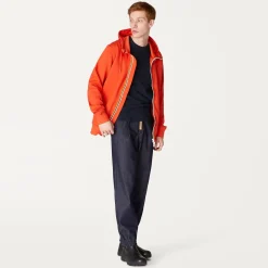 K-WAY Rainer Light Spacer - Fleece - Jacket - Man - Orange Shop