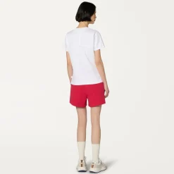 K-WAY Rika - Shorts - Sportshorts - Woman - Red Berry Discount